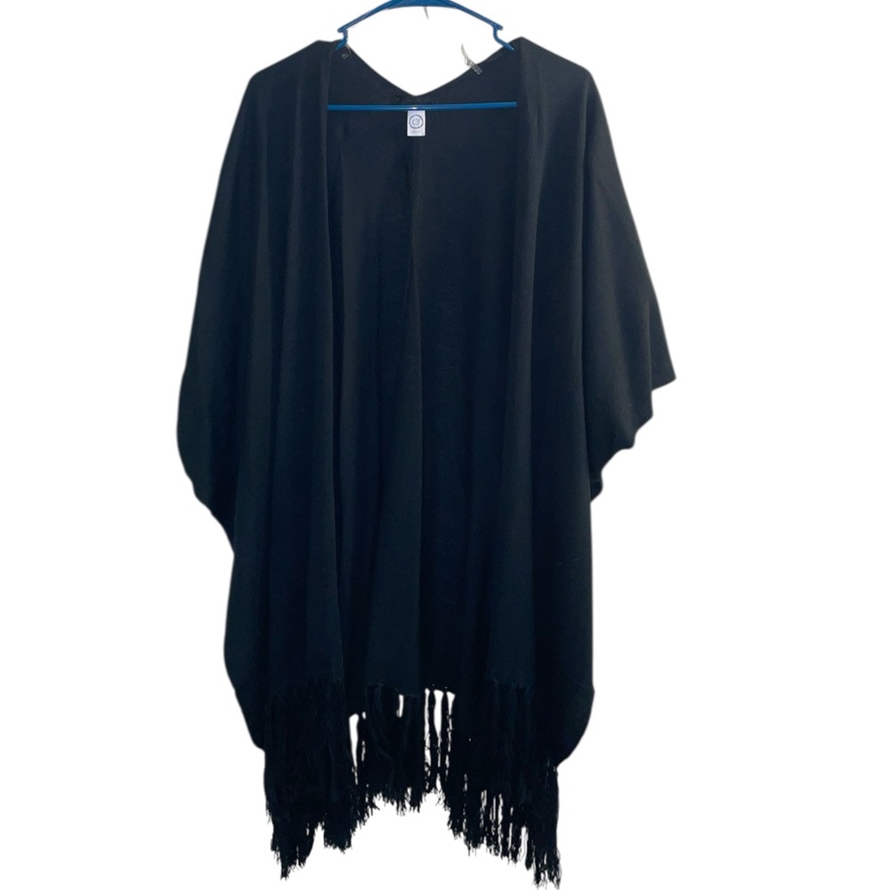 Black‎ fringed cardigan - Picture 7 of 7